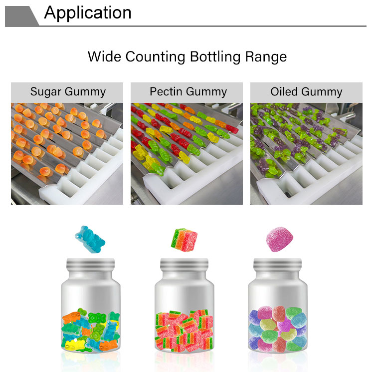 candy counting and filling machine