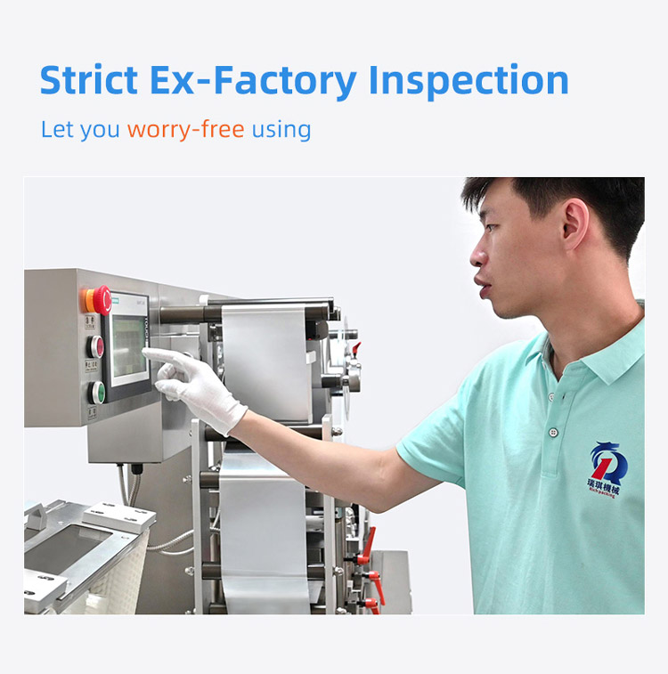 blister packing machine of factory price