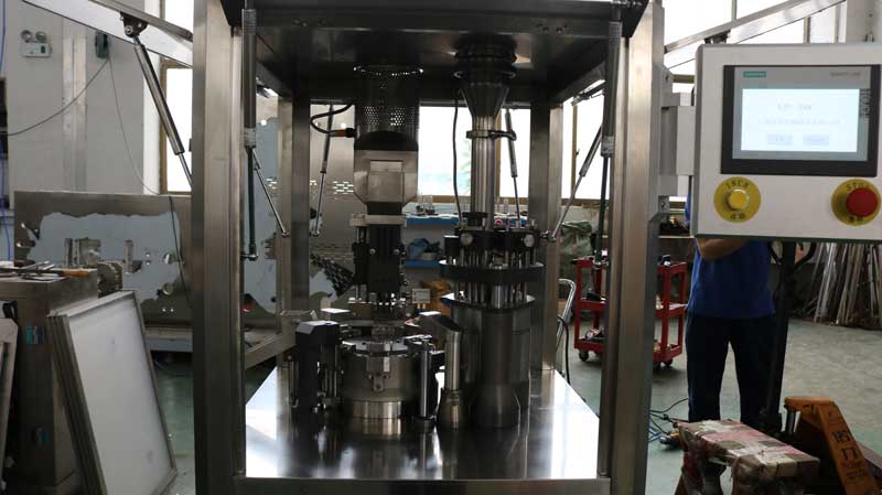 PLC system capsule filler machine