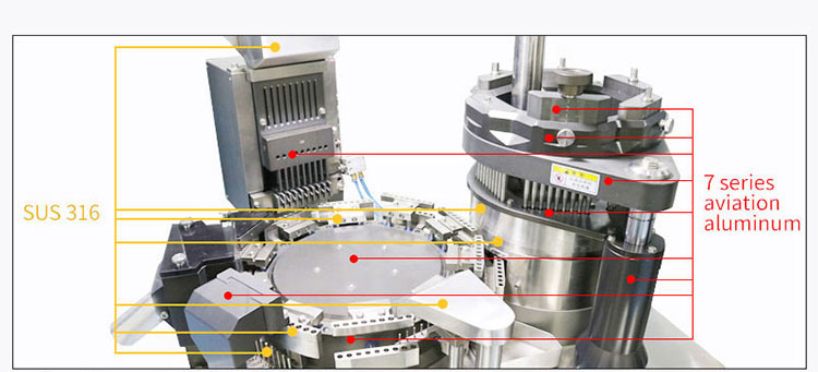 high quality capsule filling machine