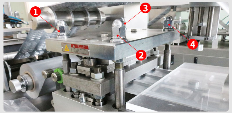 tablet blister packing machine