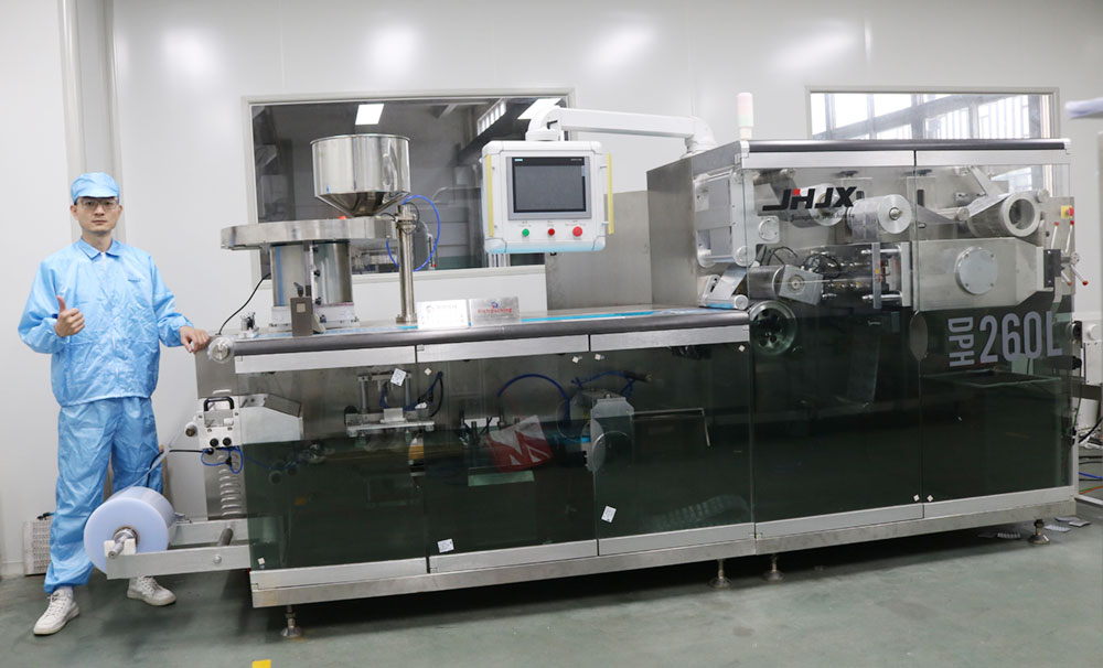 Flat Plate Blister Packing Machine