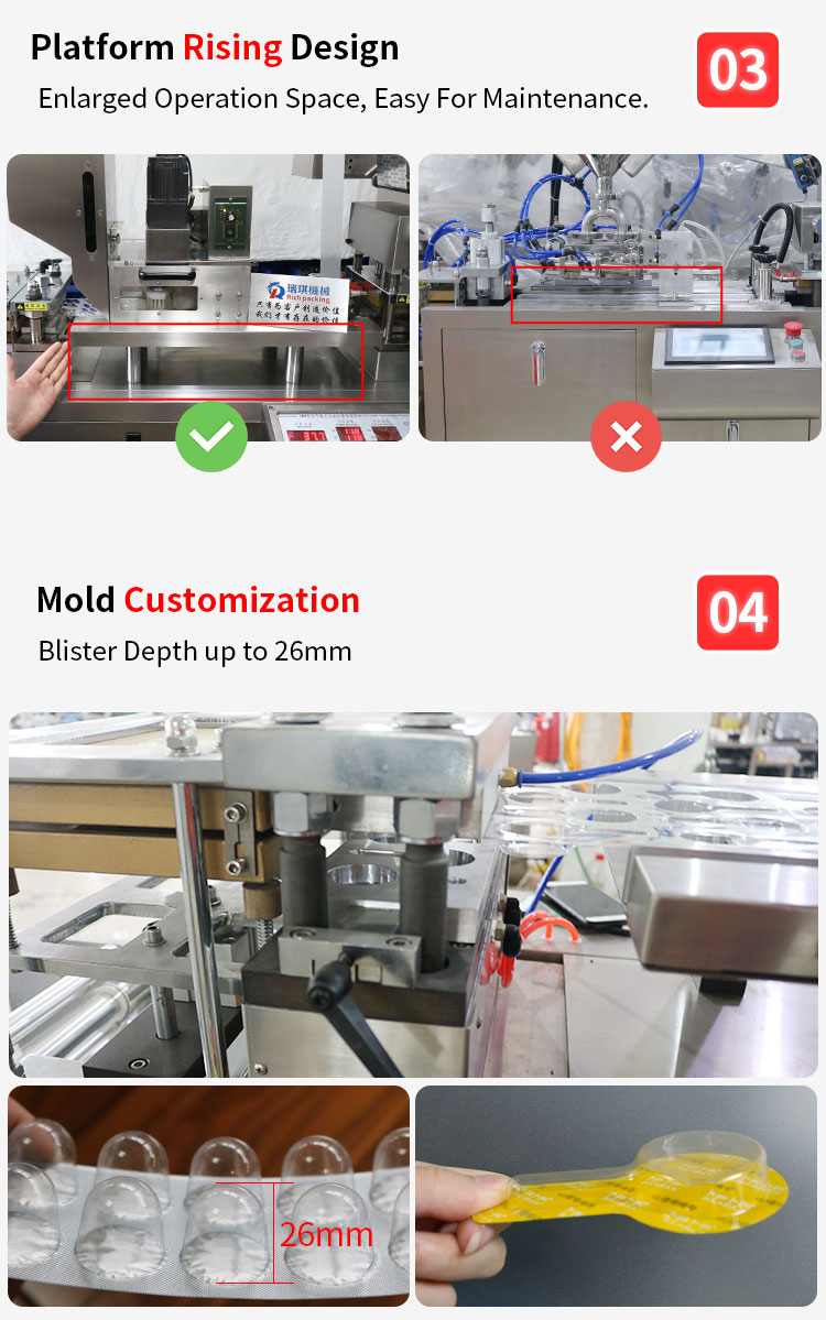 Automatic Liquid Blister Packing Machine