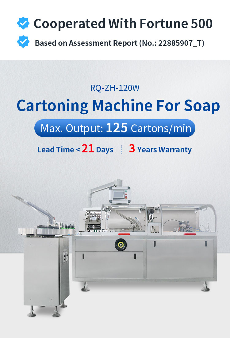 Soap Cartoning Machine