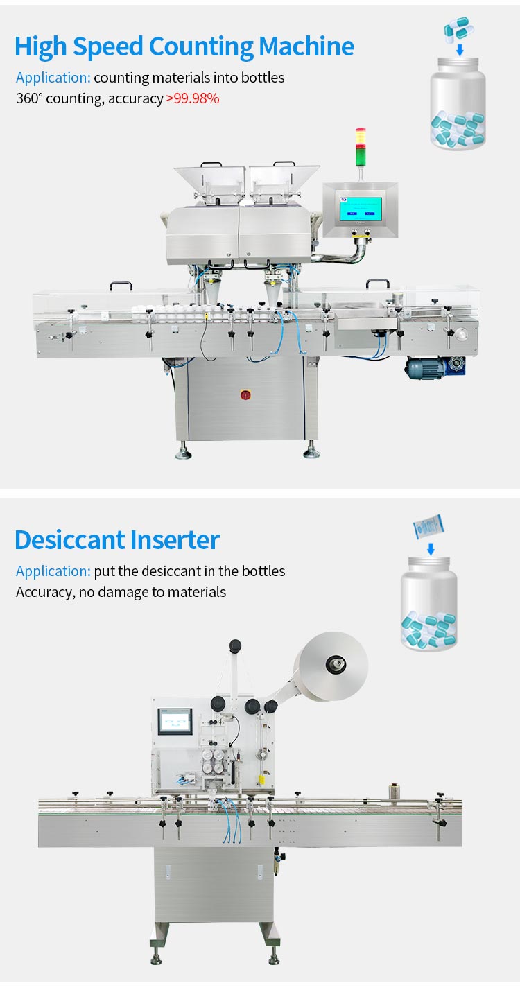 Pill Counting And Filling Machine