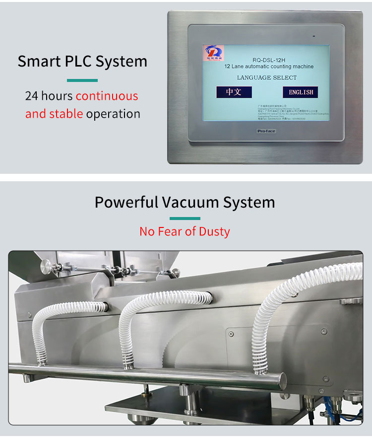 automatic electronic capsule pill counting machine