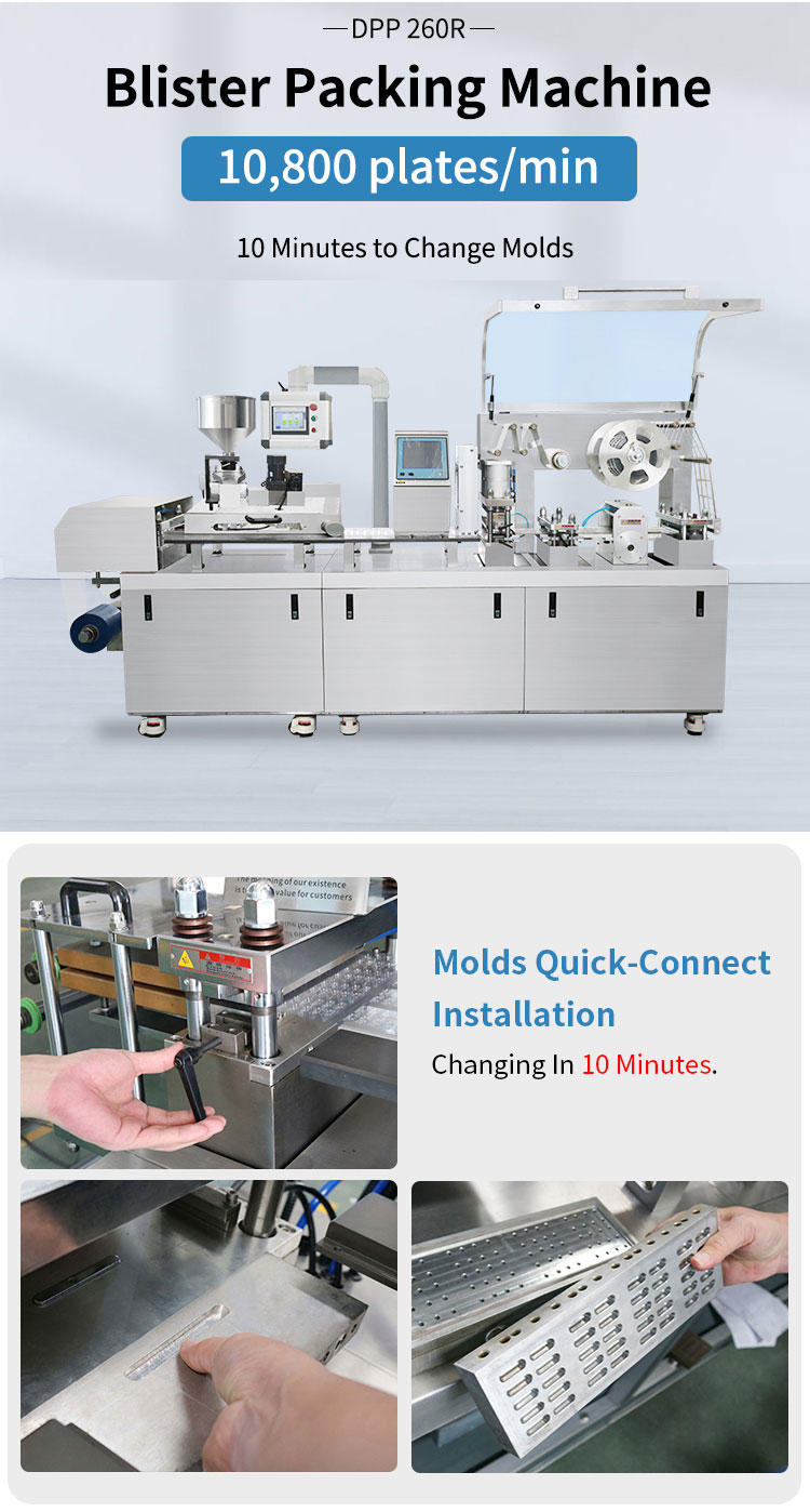 medical blister packing machine