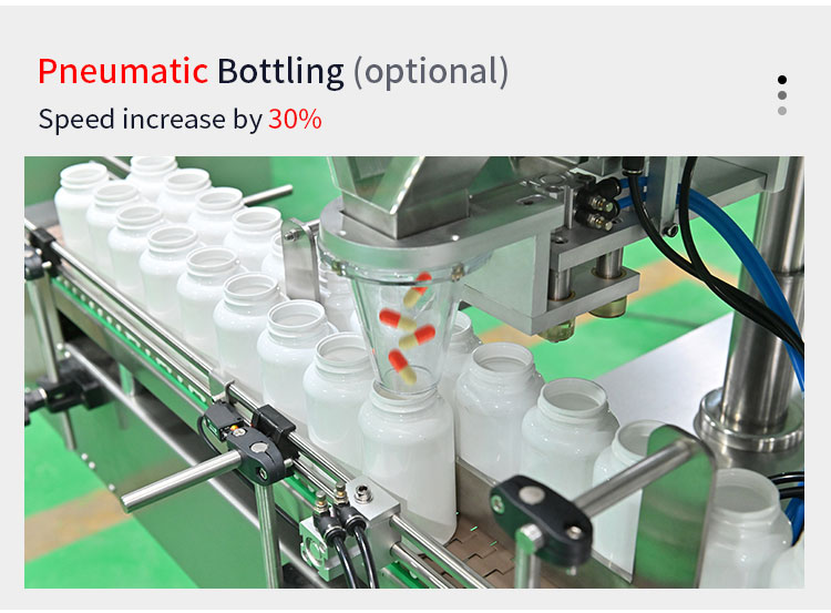 counting and bottle filling machine