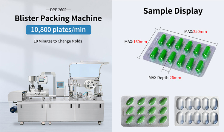 blister packing machinery