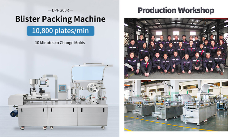 blister packing machine pharma