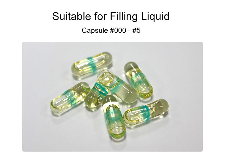semi automatic liquid capsule filling machine