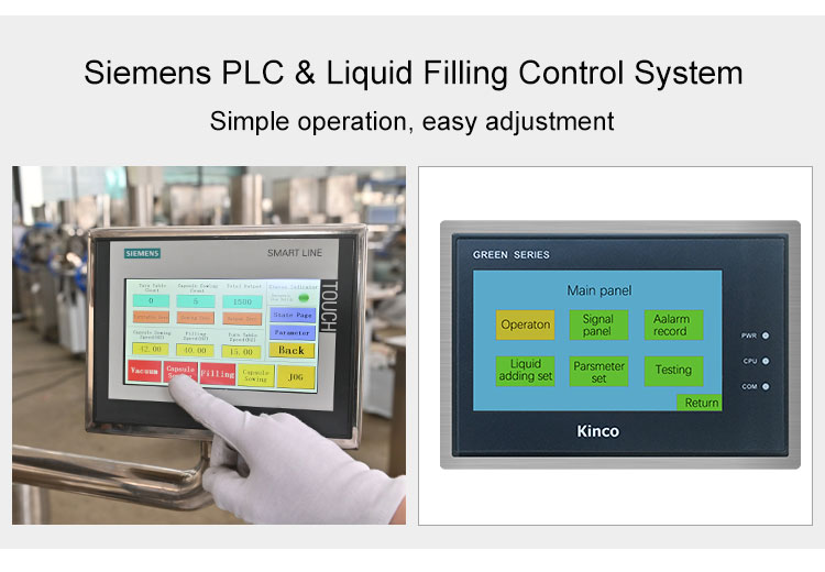 oil filling liquid capsule filling machine