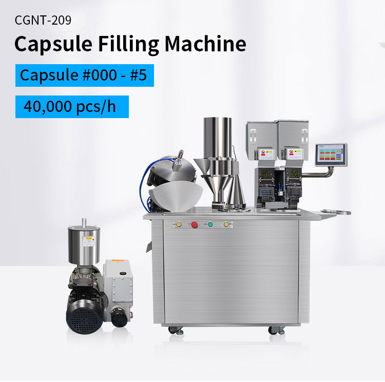 pharmaceutical hard gelatin capsules filling machine