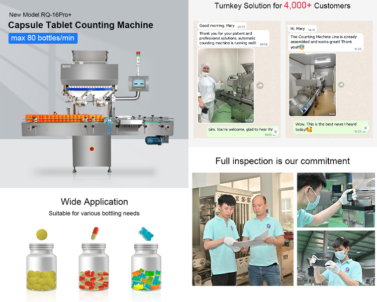 automatic tablet counting filling machine