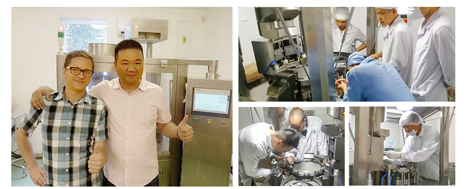 capsule filling machine debugging