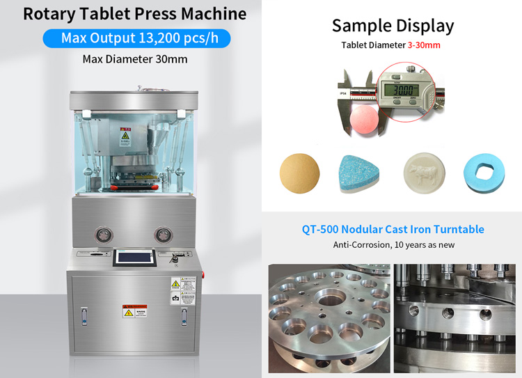 tablet making pill press