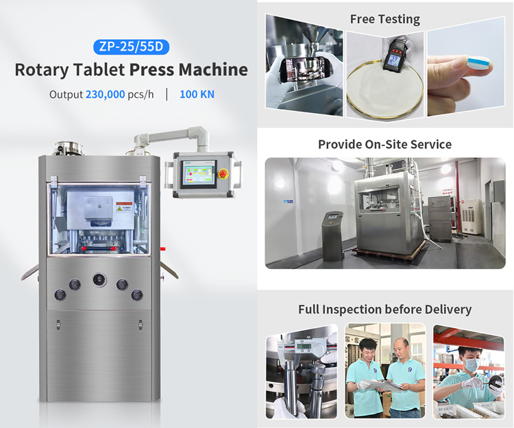 automatic press tablet machine