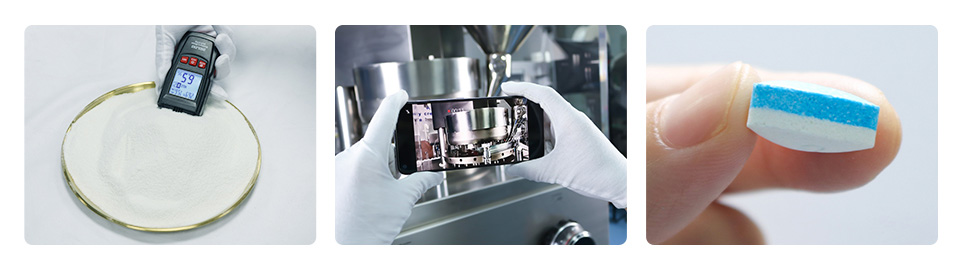 tablet press sample testing
