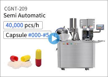 semi auto capsule filling machine