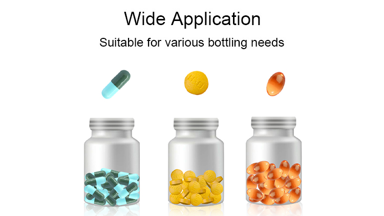 automatic tablet pill counting and filling machine