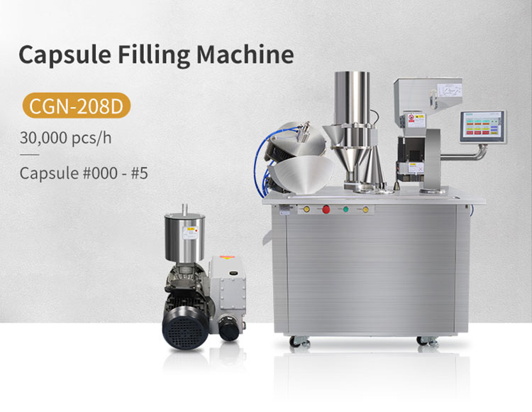 lab small capsule filling machine