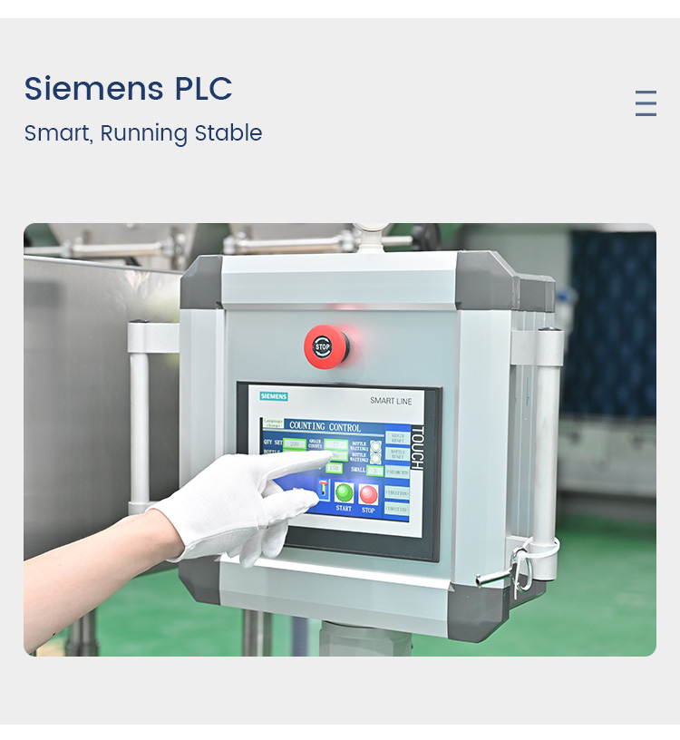 tablet counting and filling bottle machine
