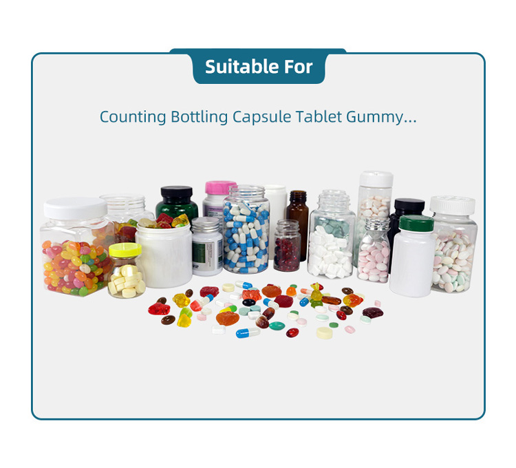 capsule counting filling bottle machine
