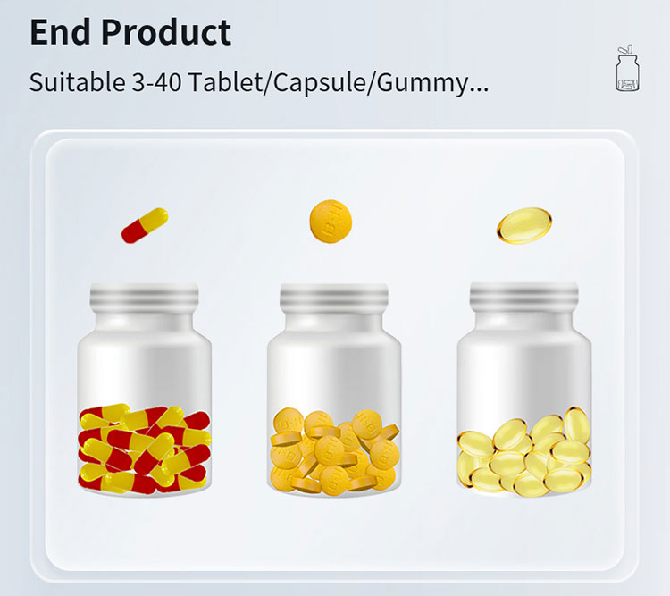 capsule bottle counting machine