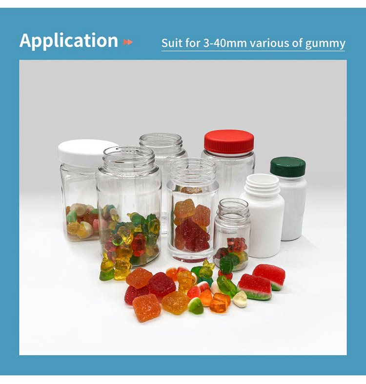 gummy candy bottle filling machine