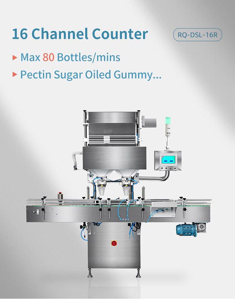 china gummy bottling machine