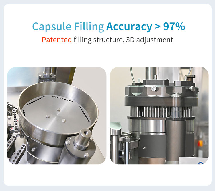 automatic small capsule filling machine