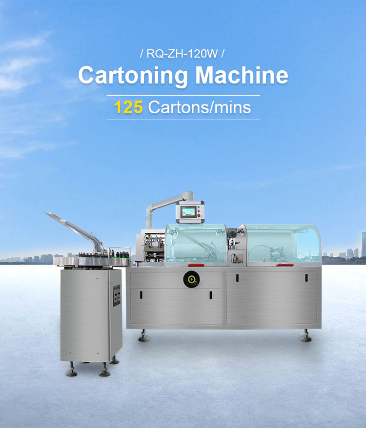 automatic blister cartoning machine