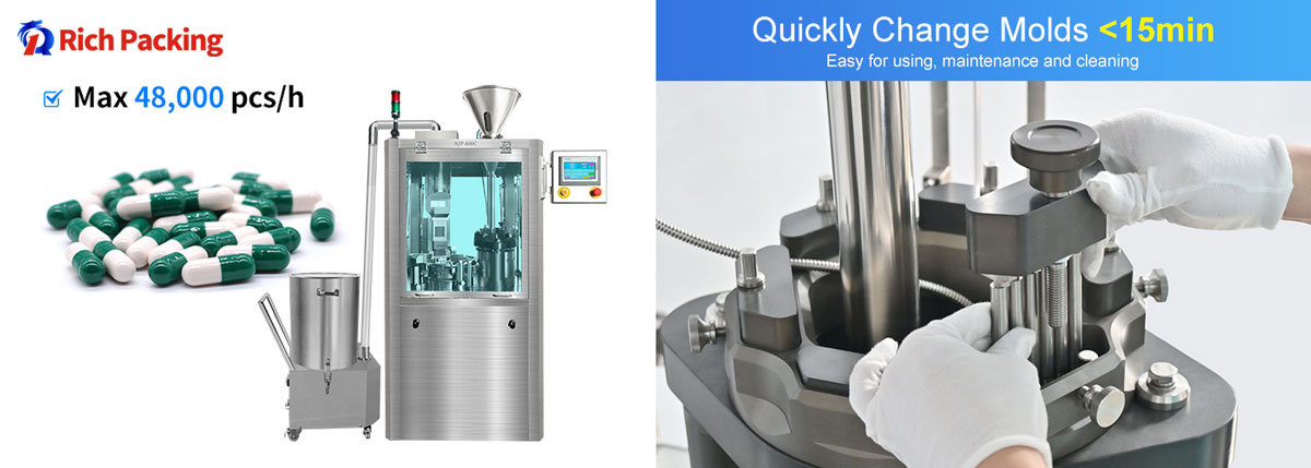 factory price capsule filling machine