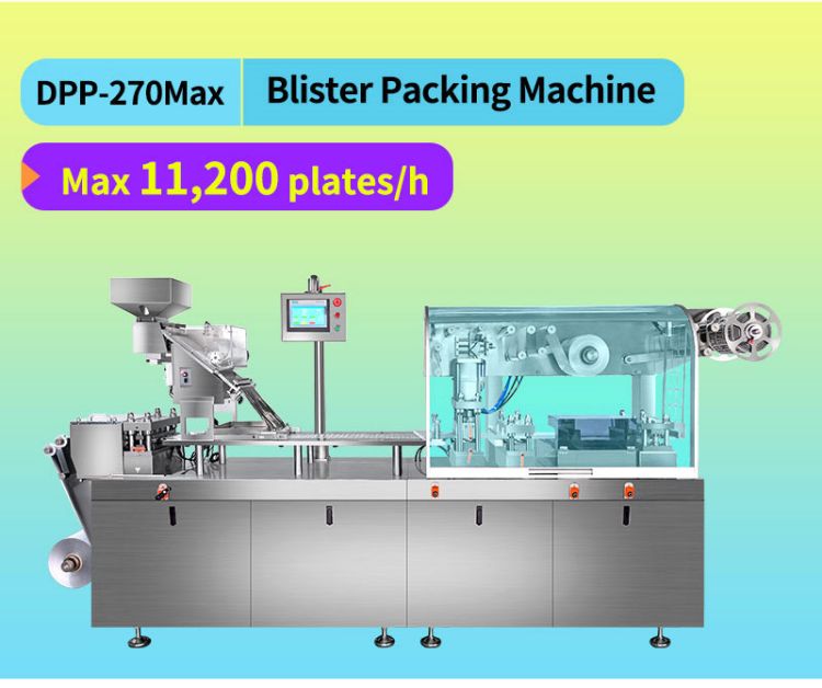 aluminium blister packing machine