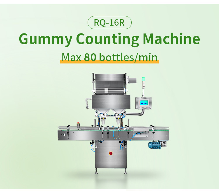 bottle filling CCD gummy candy machine