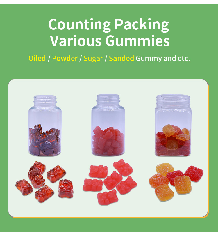 filling gummy candies