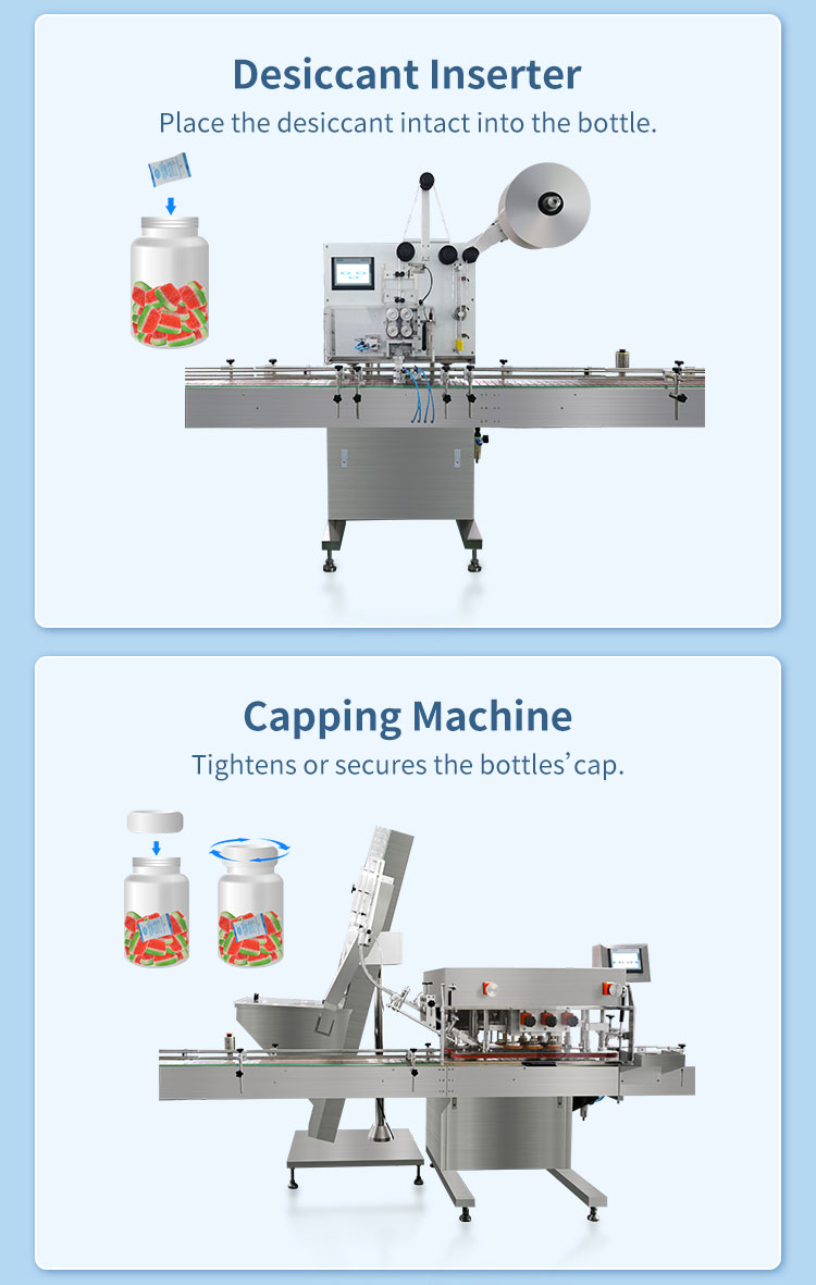 packaging gummy filling line