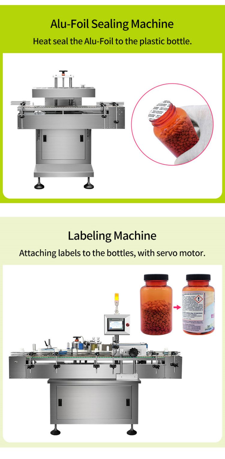 tablet packing counting line