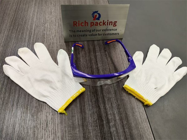 glass and glove
