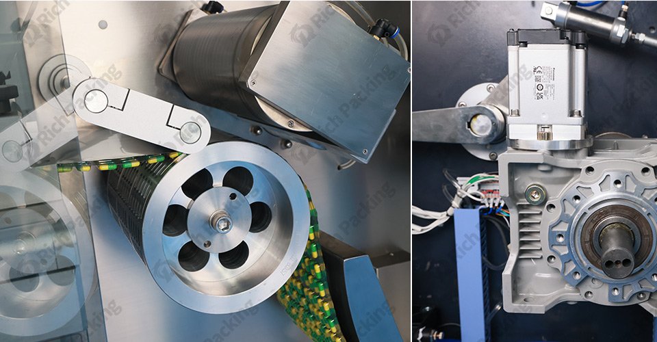 Heat-sealed-station-and-servo-motor