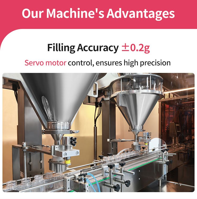 servo powder filling machine