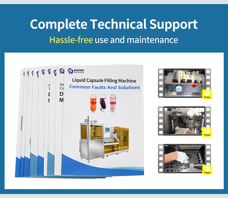liquid capsule filling machine manual