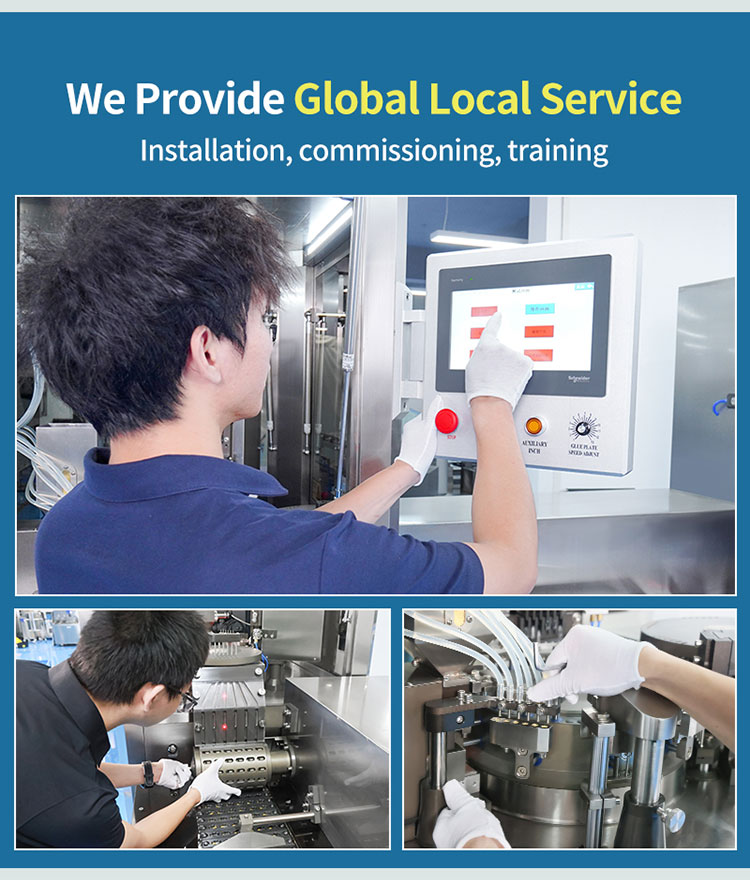 liquid capsule filler machine service