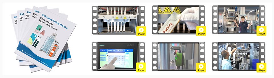 multi lane stick packing machine manuals