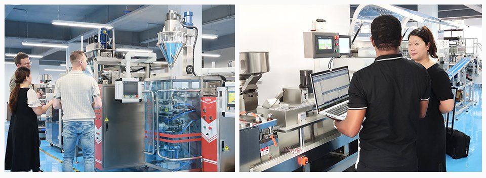 pouch packing machine training