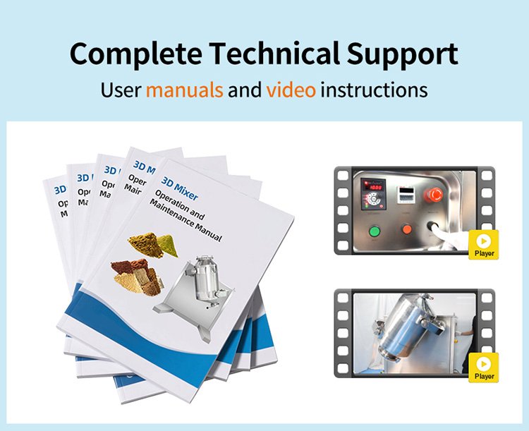 Three Dimensional Mixer manual