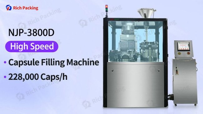 high speed capsule filling machine