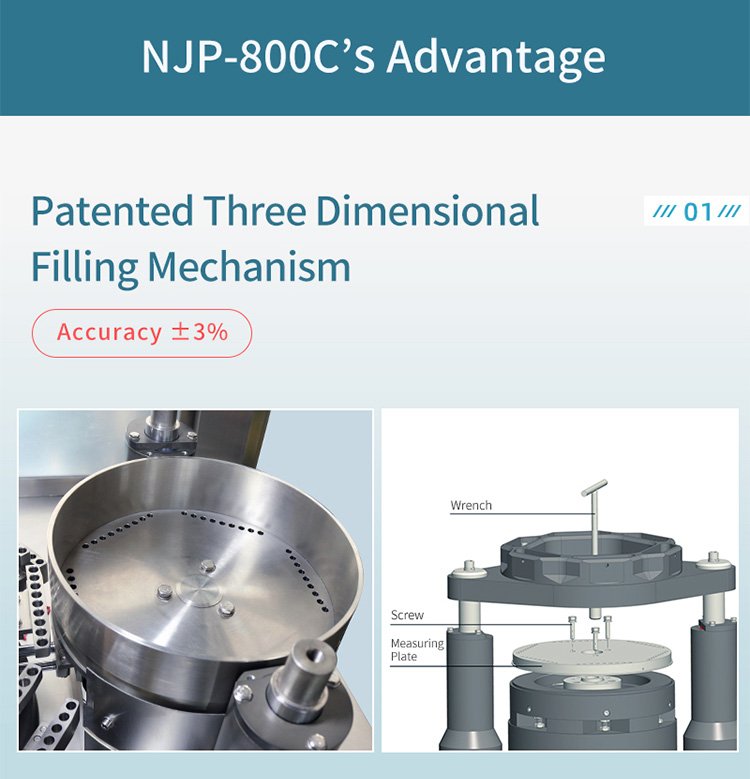 NJP 800 capsule filler machine