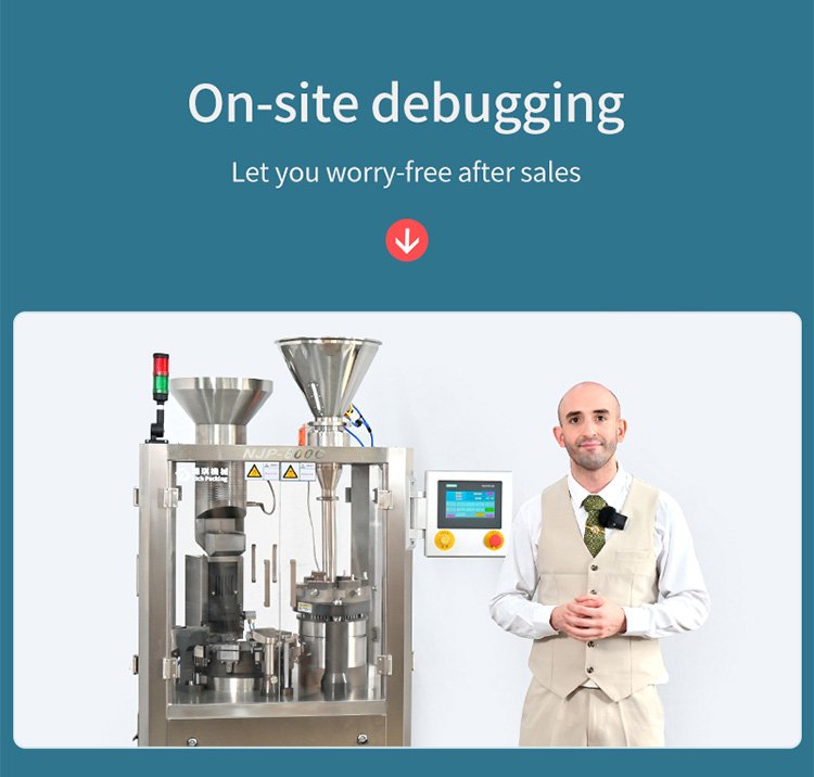 capsule filling machine njp 800