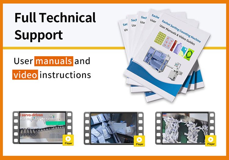 sachet sorting machine manual